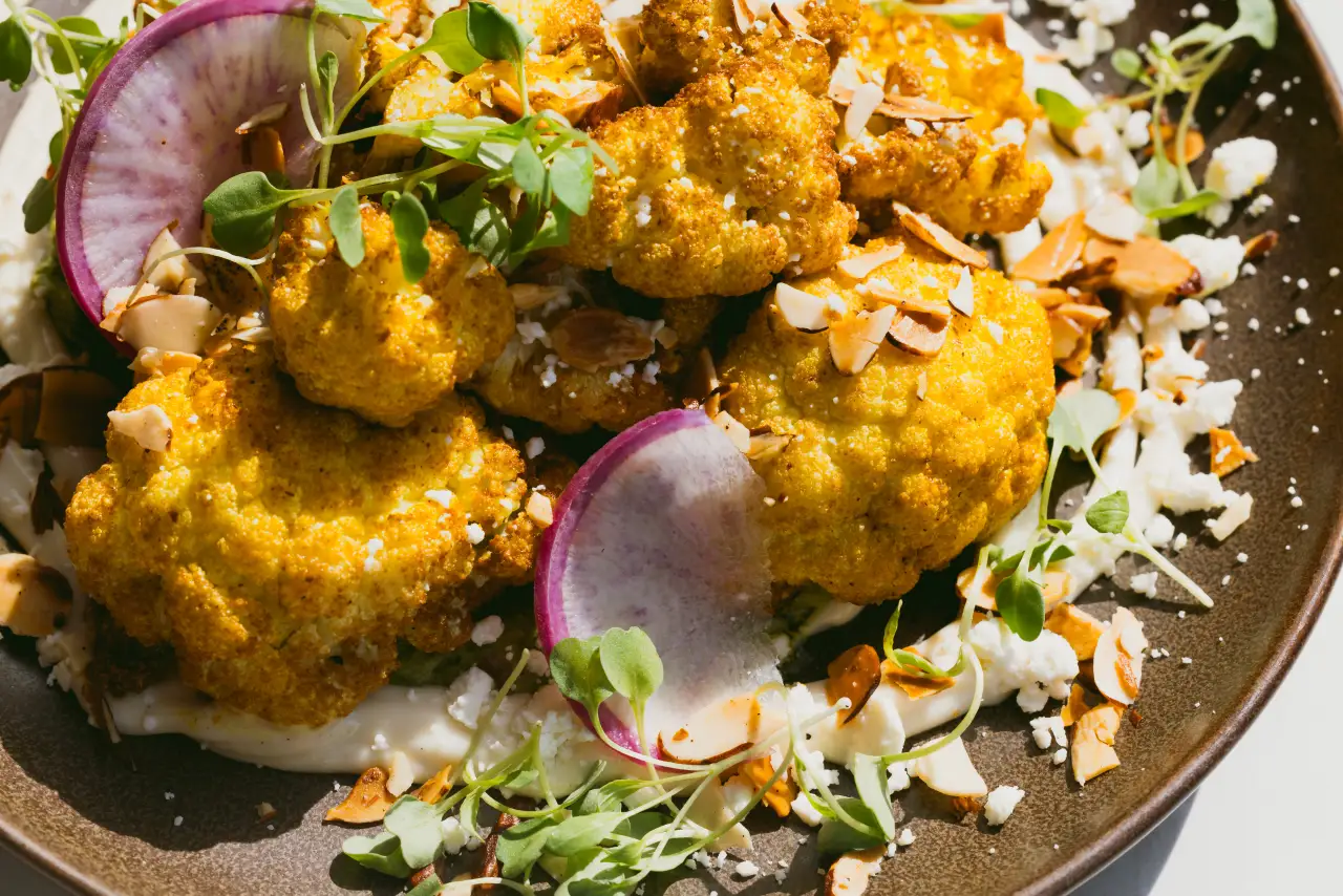 Roasted cauliflower