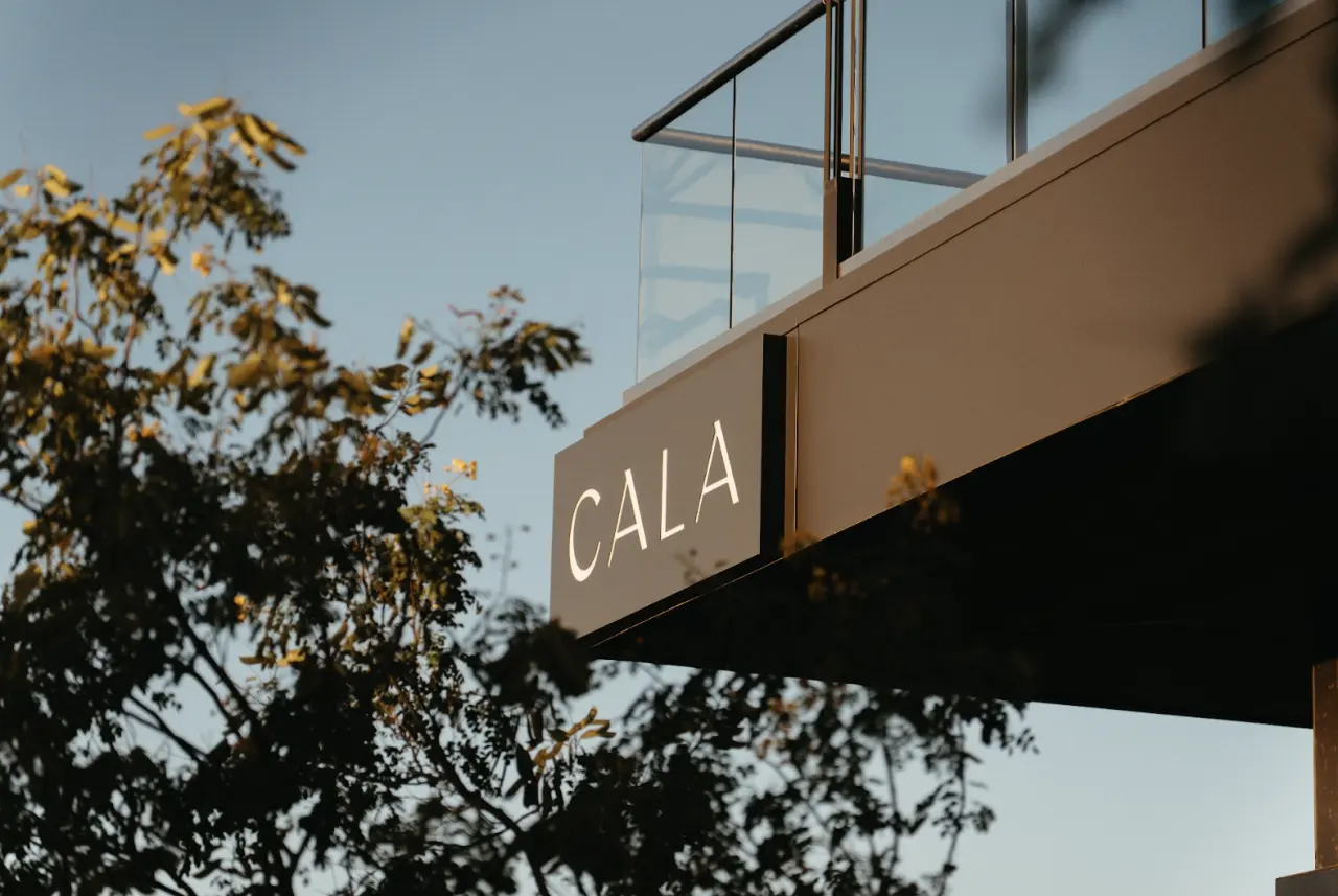 The CALA sign