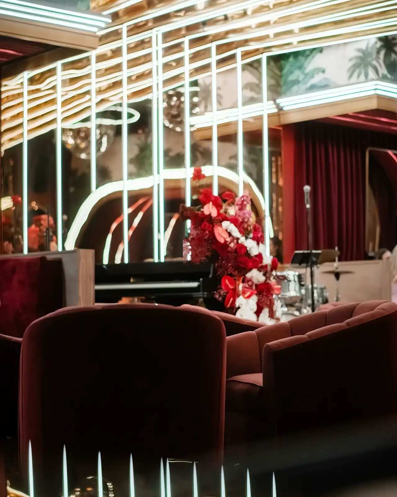 The marble bar at Tell Your Friends